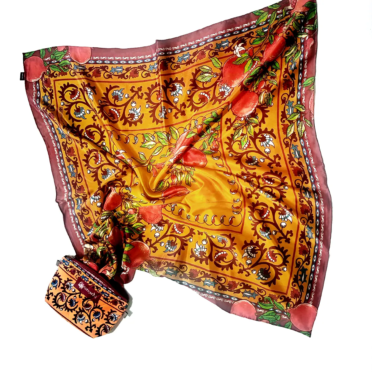 Платок "Sun of Azia" 100% шелк